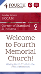 Mobile Screenshot of fourthmemorial.com